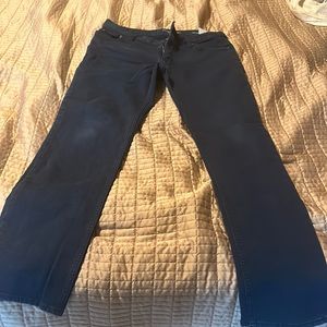 Men’s Traveler Navy Blue Jeans Stretchy + Soft